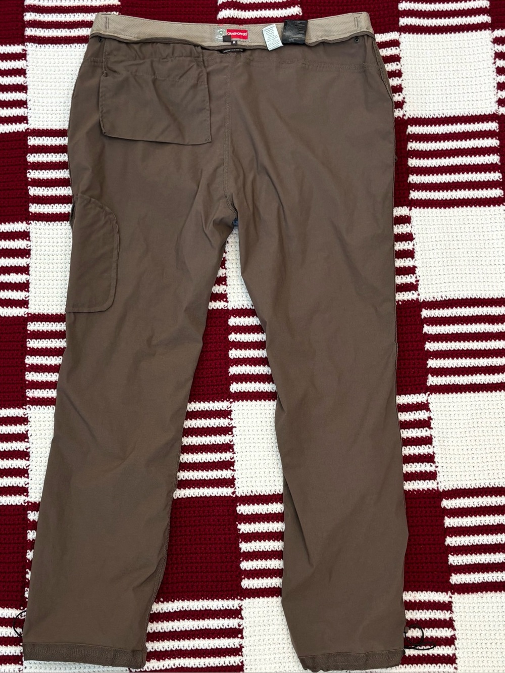 Like New Craghoppers Women's Nosilife Insect Shield Trousers, Sz 16, Brown Pants - Picture 15 of 16